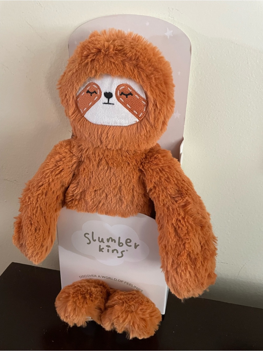 Slumberkins Orange Plush Sloth - Cozy Cuddly Stuffed Animal - Picture 2 of 8